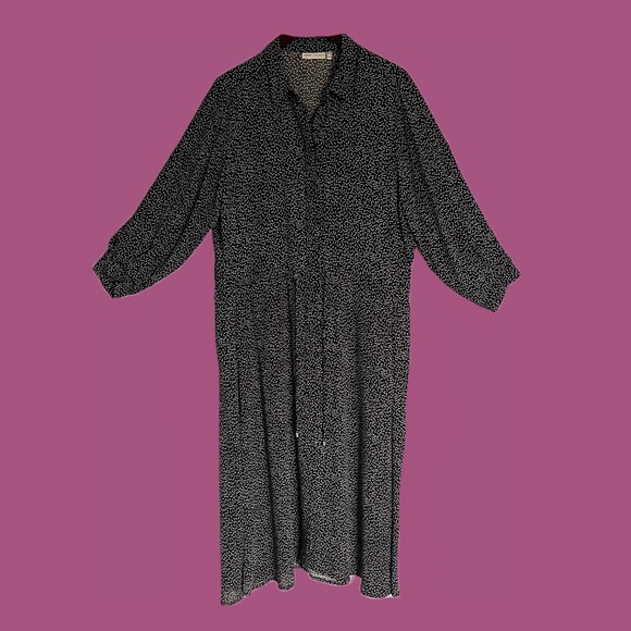 Dotted Midi Dress - Picture 2 of 5